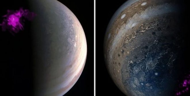 Ученые разгадали тайну полярных сияний на Юпитере