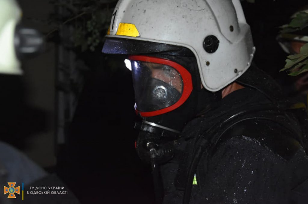 В жилом доме в Одессе горел подвал (ФОТО)