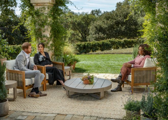Интервью принца Гарри и Меган Маркл номинировали на премию Эмми