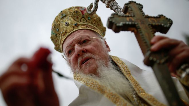 В Украину прибыл патриарх Варфоломей