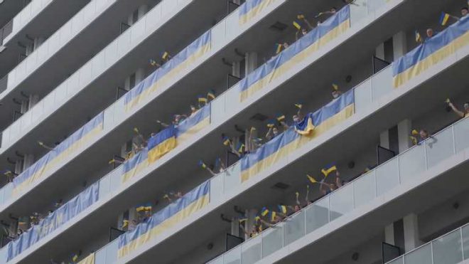 Украинские паралимпийцы в Токио поздравили страну с Днем флага (ФОТО, ВИДЕО)