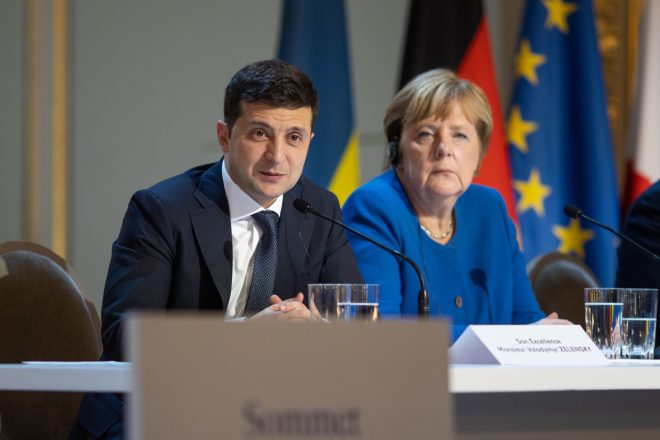 Встреча Меркель и Зеленского укрепит его статус – эксперт