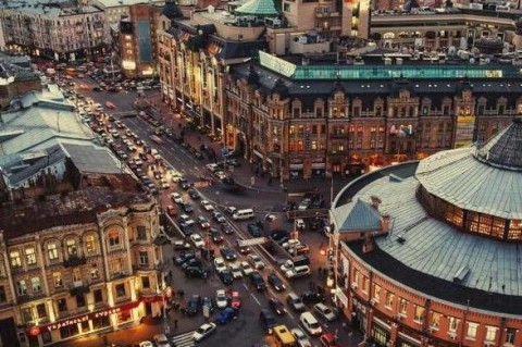 Центр Киева на выходных перекроют для транспорта (СХЕМА)