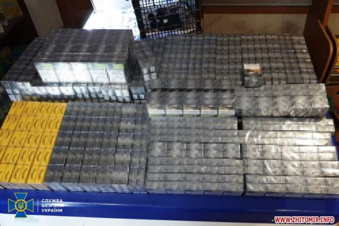 СБУ накрыла склады с контрафактными сигаретами (ФОТО)