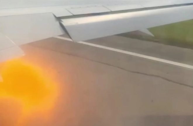При вылете с Кубы российский самолет столкнулся со стаей орлов (ФОТО, ВИДЕО)