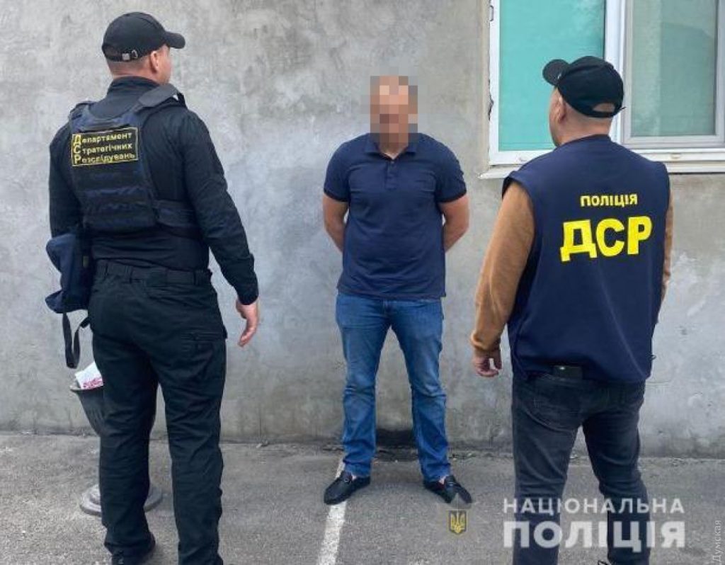 В Одесской области полицейские задержали члена опасной группировки (ФОТО)