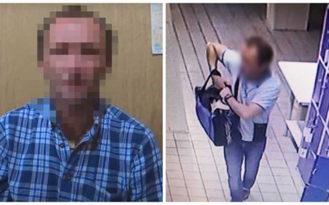 Житель Херсона прятал гранаты в камере хранения супермаркета (ФОТО)