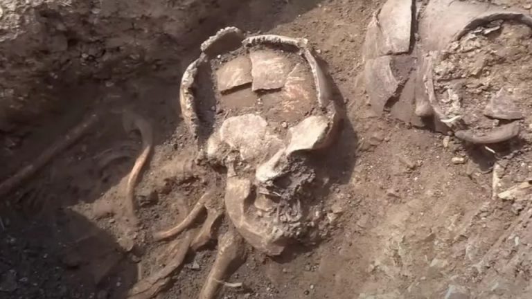 Ученые обнаружили останки людей с урнами на головах (ФОТО)