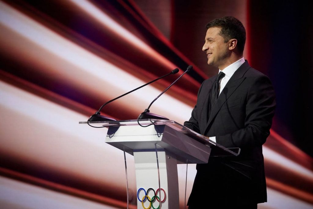 Зеленский мечтает провести Олимпийские игры в Украине