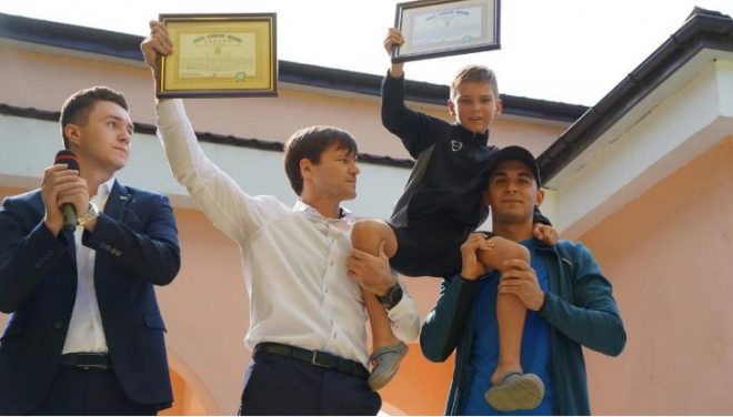 9-летний украинец побил рекорд: отжался 1001 раз (ФОТО)