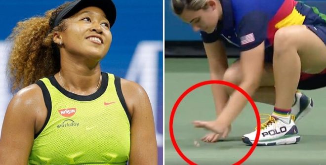 Теннисистка приостановила игру, чтобы спасти бабочку (ФОТО, ВИДЕО)
