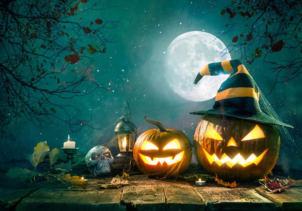 Фанат Хэллоуина украсил двор жуткими кровавыми декорациями (ФОТО)
