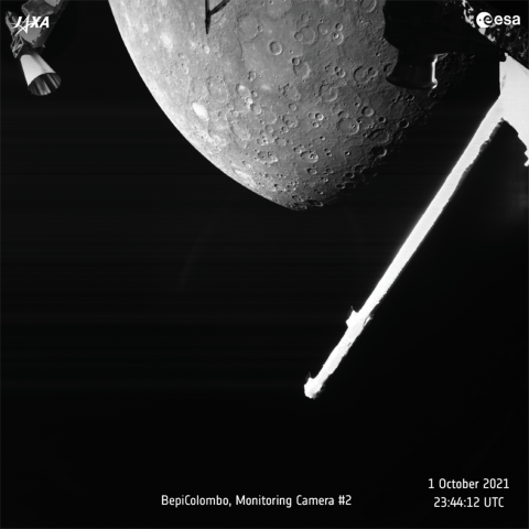 Миссия BepiColombo показала первые снимки Меркурия (ФОТО)