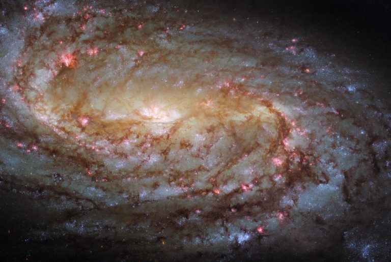 Hubble сделал новый снимок галактики в созвездии Льва (ФОТО)