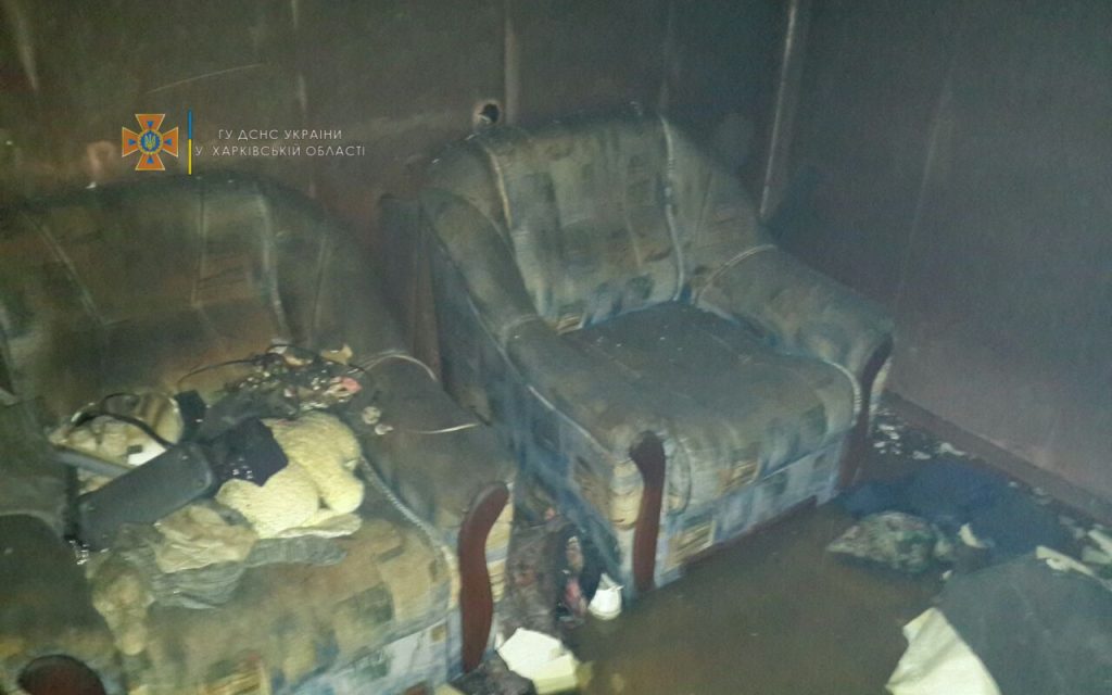 После пожара в харьковской квартире нашли тело хозяйки жилья (ФОТО)