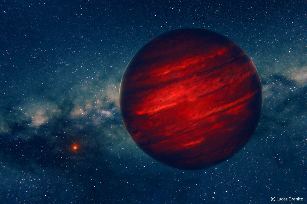 На экзопланете WASP-76b температура превышает 2400 градусов и идет металлической дождь – ученые