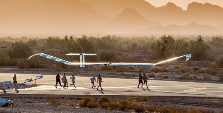 Самолет Airbus Zephyr раздавал интернет из стратосферы три надели кряду (ФОТО)