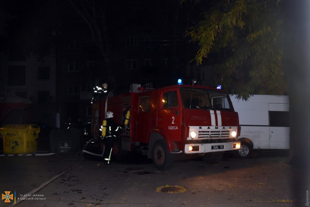 В Одессе при пожаре погиб 56-летний мужчина (ФОТО)