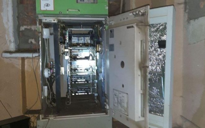 В Черкасской области вскрыли банкомат: подробности от полиции (ФОТО)