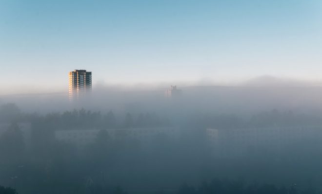 В двух районах Киева зафиксировали смог