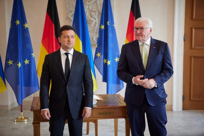 Политолог прокомментировал встречу Зеленского с президентом Германии