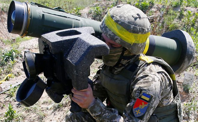 На Донбассе военные впервые применили Javelin (ФОТО)