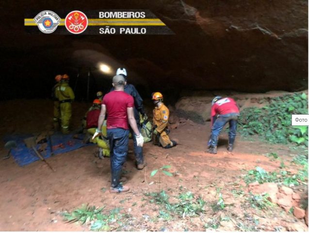 В Бразилии з-за обвала в пещере скончались девять пожарных (ФОТО, ВИДЕО)