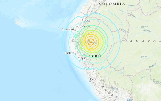На севере Перу зафиксировали землетрясение (ФОТО)