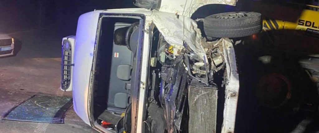 В Борисполе столкнулись два микроавтобуса: есть пострадавшие (ФОТО)