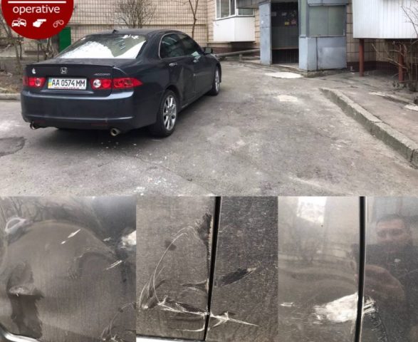 На Печерске в Киеве жестко наказали «героя парковки» (ФОТО)