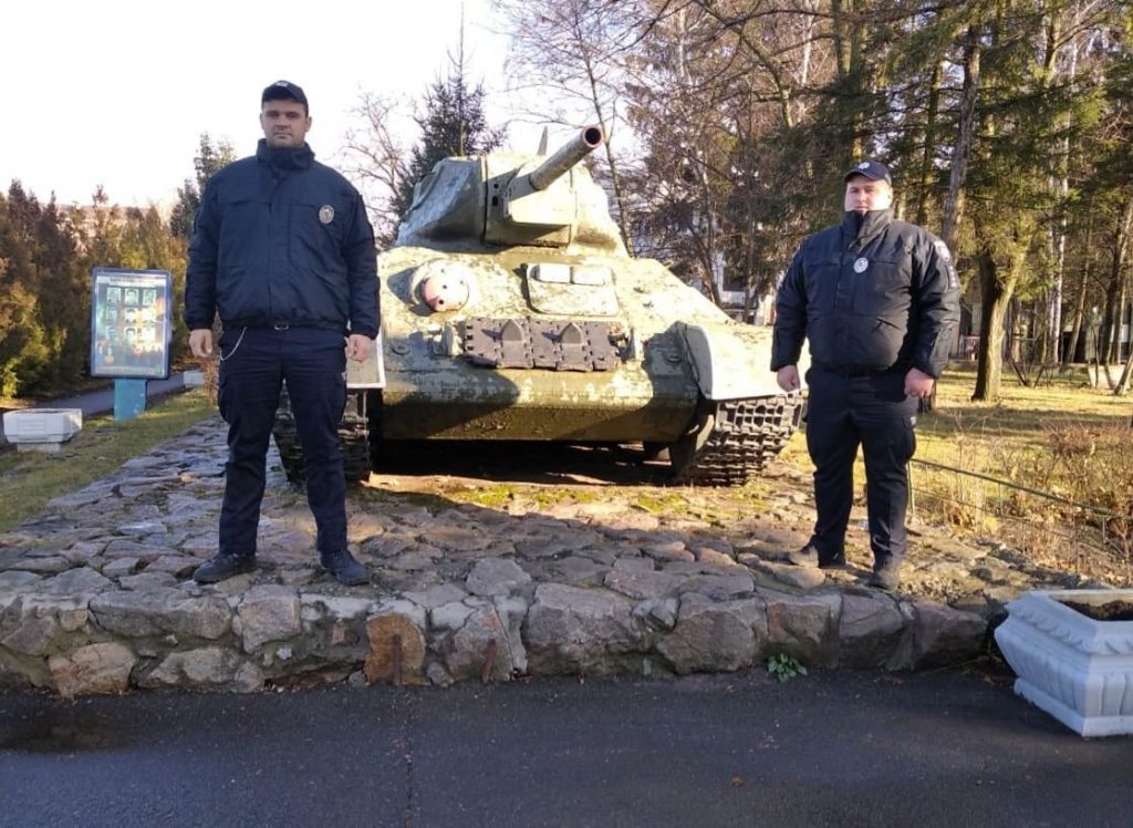 В музее под Киевом похитили часть танка (ФОТО)