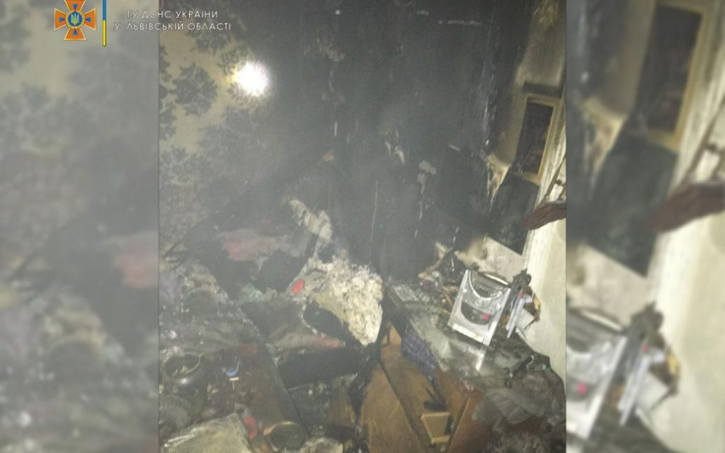 Во Львовской области во время пожара погиб мужчина (ФОТО)