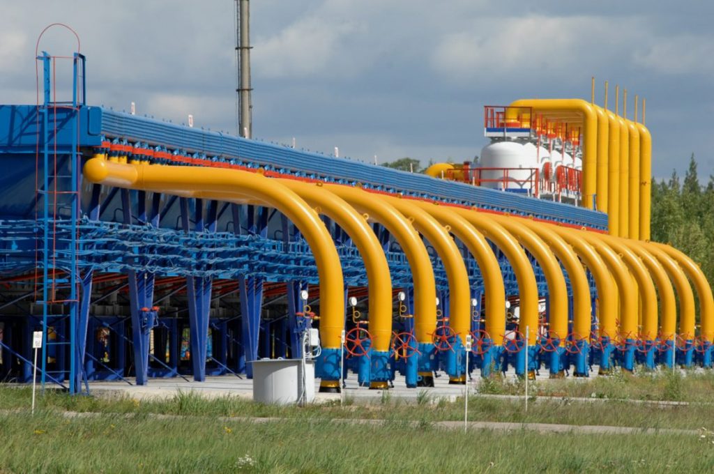 Украина начала сезон закачки газа