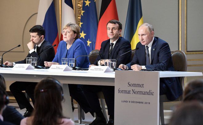 Франция призвала РФ к скорейшему проведению встречи в нормандском формате