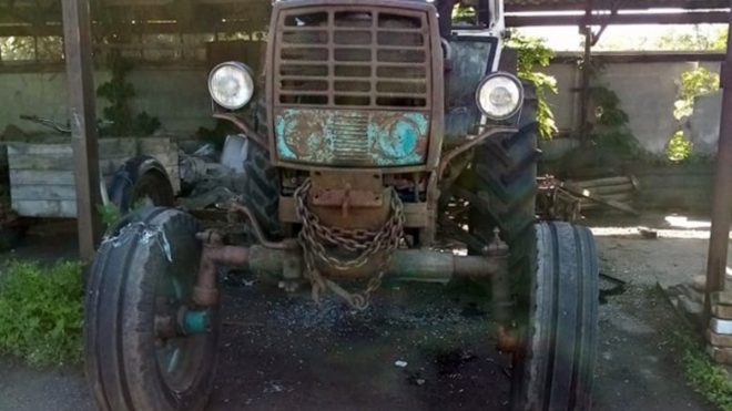 В Одесской области фермеру сожгли четыре трактора