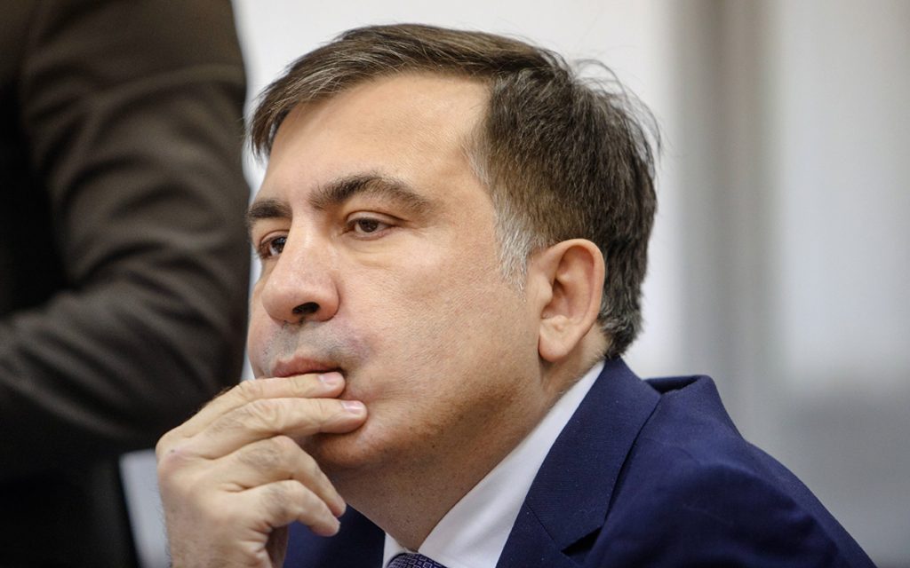 Саакашвили обратился к властям США за помощью