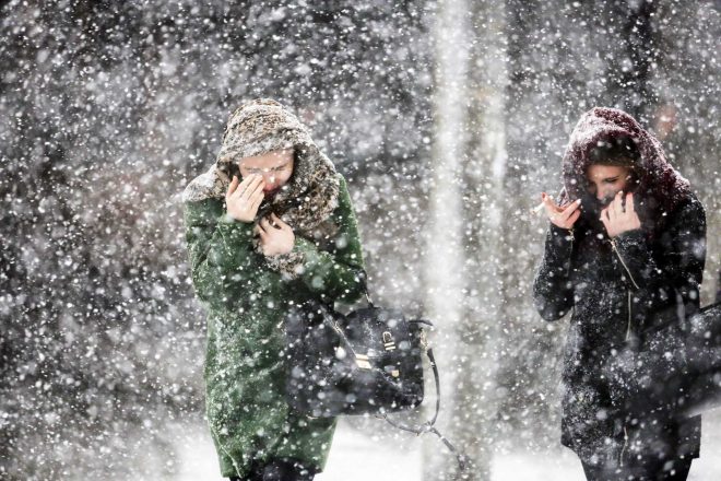 В Украине в ближайшие дни начнутся снегопады &#8211; синоптики
