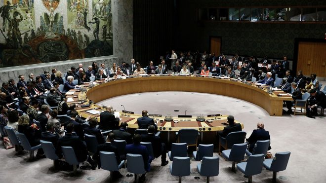 Россия с 1 апреля начала председательствовать в Совете безопасности ООН
