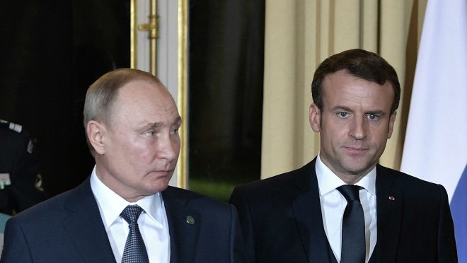 Путин назвал Макрону условие для проведения «нормандской» встречи