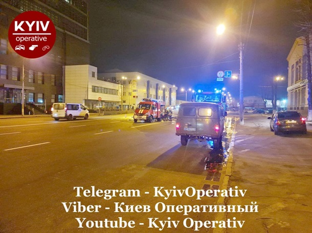 Серьезное ДТП с пожаром в Киеве: появилось видео аварии