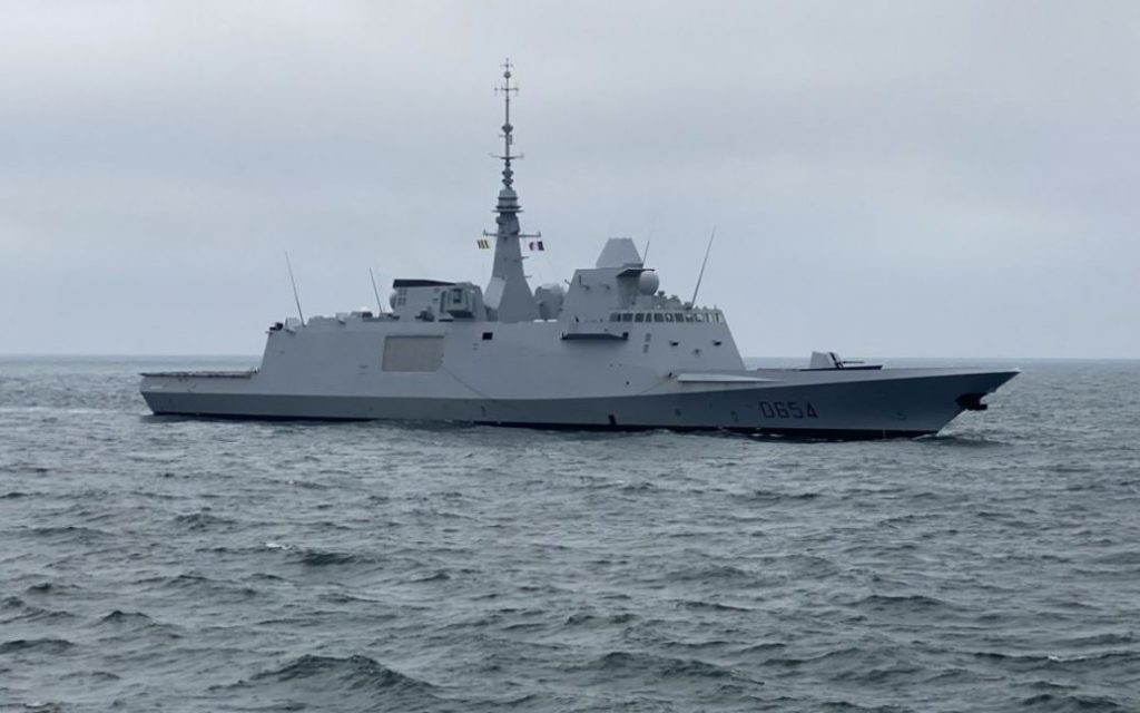 Корабли Украины и Франции провели военные учения в Черном море