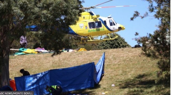 В Австралии 5 детей погибли во время игры на надувном замке (ФОТО)