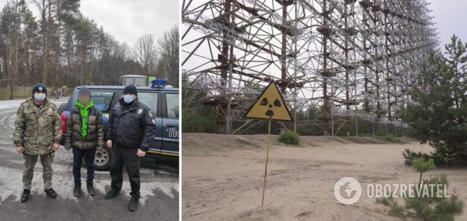 В Чернобыльской зоне задержали белоруса-нелегала (ФОТО)
