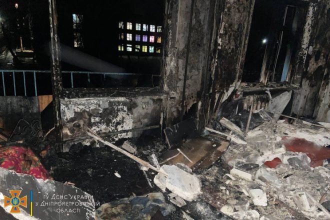 В Днепропетровской области взрыв разрушил две квартиры в многоэтажке (ФОТО)