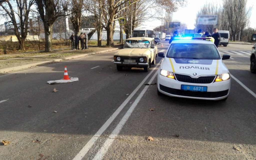 В Херсоне на переходе водитель насмерть сбил пенсионера (ФОТО)