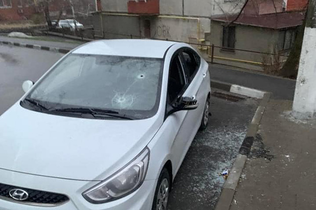 В Киевской области мужчина обстрелял автомобиль (ФОТО)