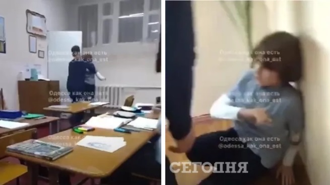 В Одессе уволили учителя за применение силы против ученика (ФОТО)