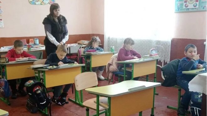 В школе на Закарпатье дети учатся в бывшей столовой (ФОТО, ВИДЕО) 