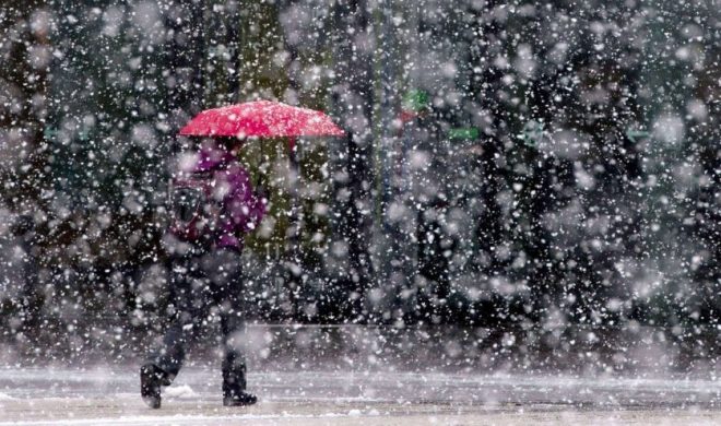 В Украине 4 апреля ожидается мокрый снег: осадки вероятны на севере, западе и на северо-востоке