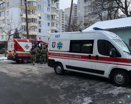 В Киеве во время пожара в квартире погиб мужчина (ФОТО)